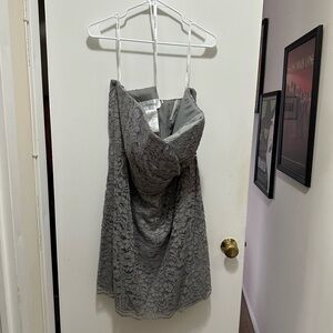 NWT David’s Bridal short lace dress